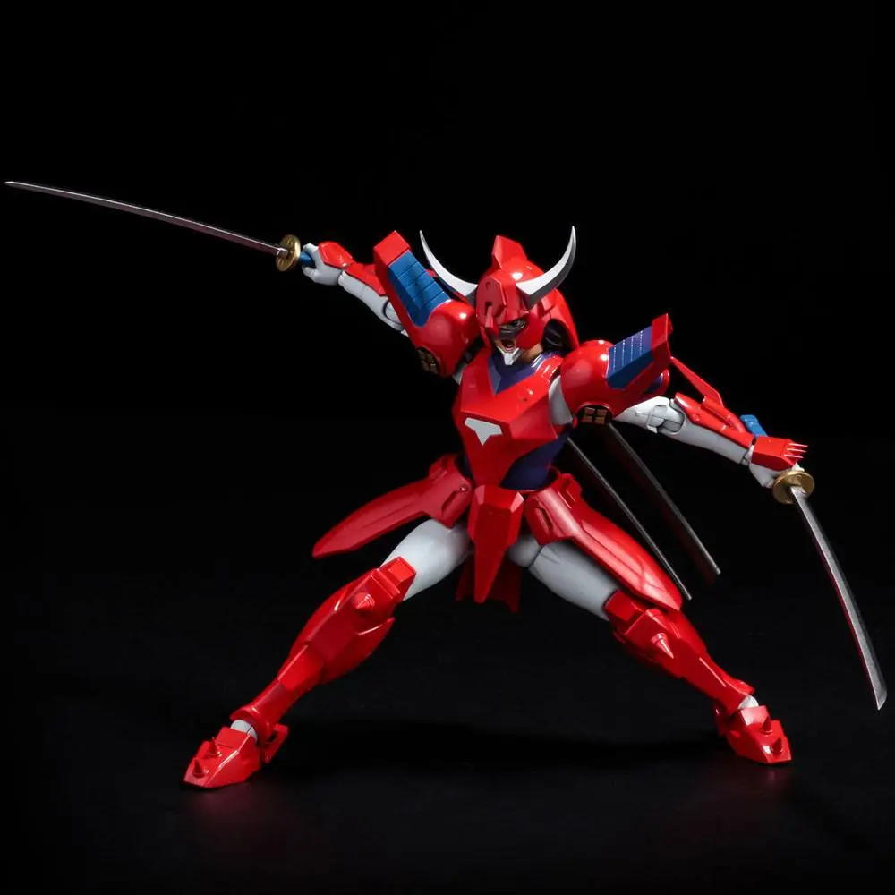 Chou-Dan-Kadou Yoroiden-Samurai Troopers Actionfigur Rekka no Ryo 16 cm Produktfoto