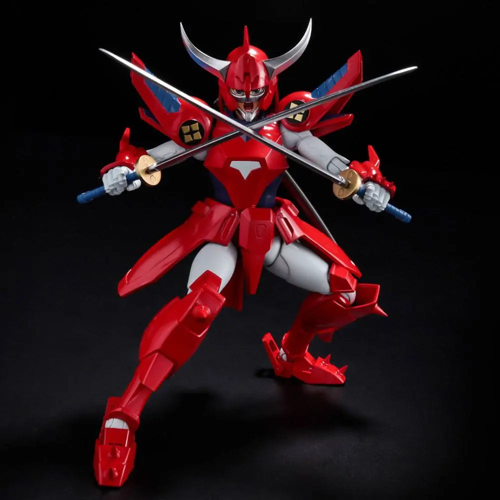 Chou-Dan-Kadou Yoroiden-Samurai Troopers Actionfigur Rekka no Ryo 16 cm Produktfoto