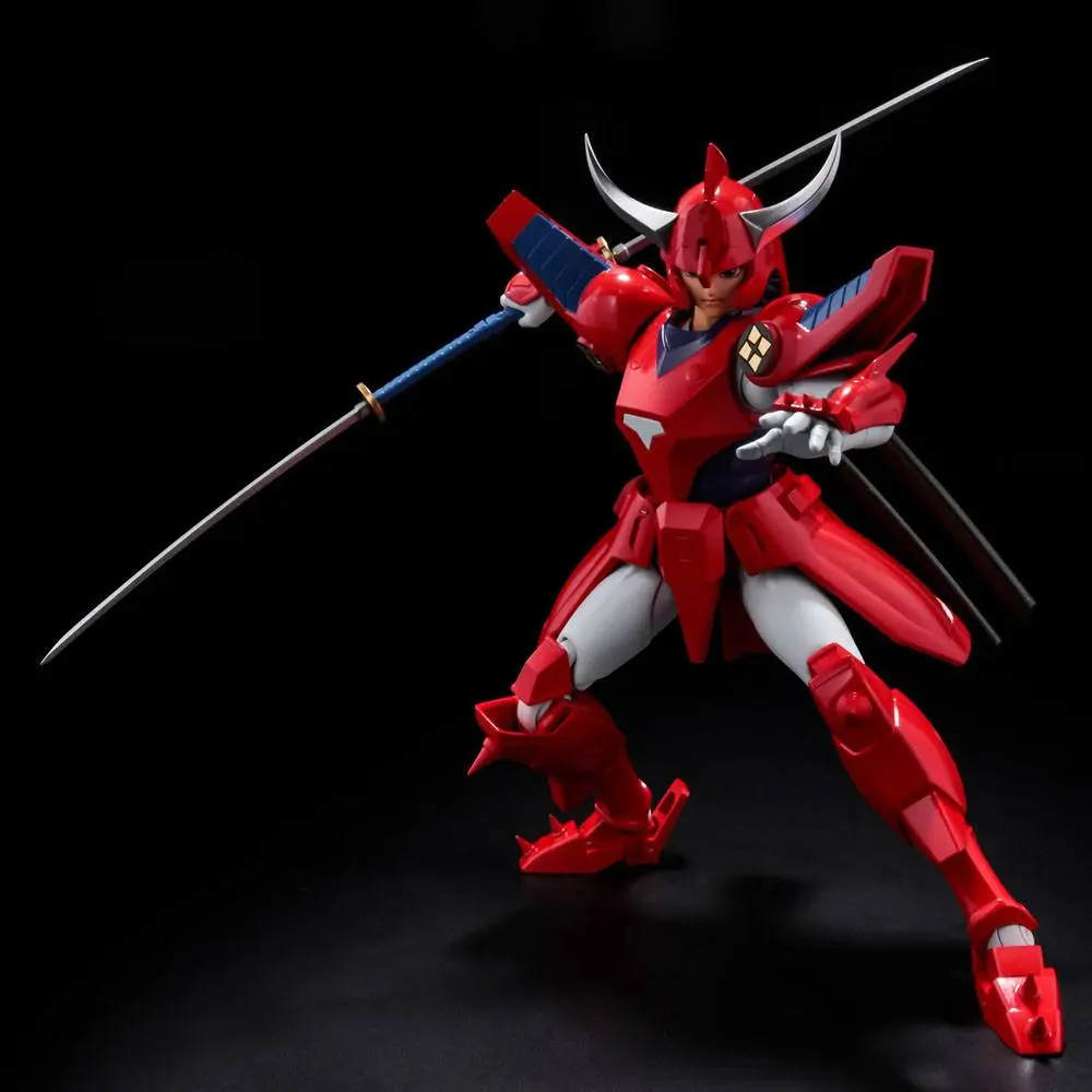 Chou-Dan-Kadou Yoroiden-Samurai Troopers Actionfigur Rekka no Ryo 16 cm Produktfoto