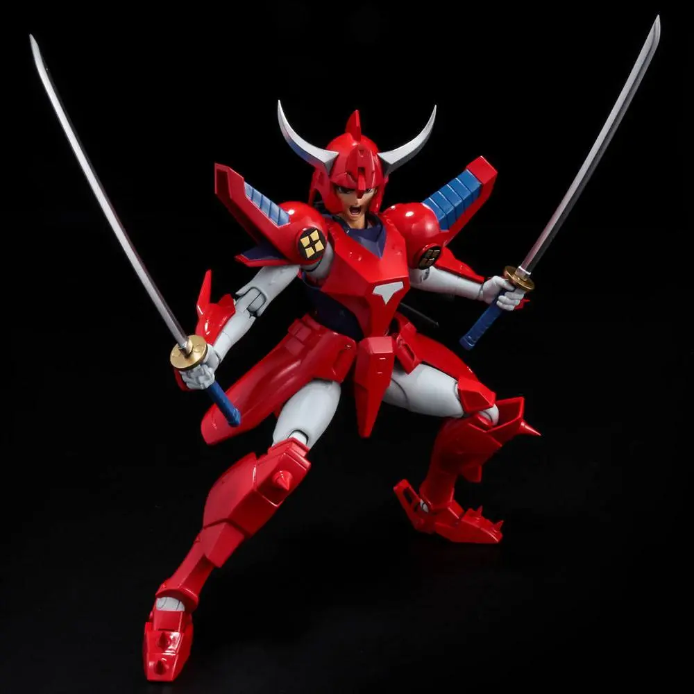 Chou-Dan-Kadou Yoroiden-Samurai Troopers Actionfigur Rekka no Ryo 16 cm Produktfoto