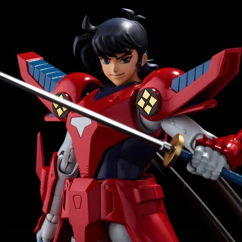 Chou-Dan-Kadou Yoroiden-Samurai Troopers Actionfigur Rekka no Ryo 16 cm Produktfoto