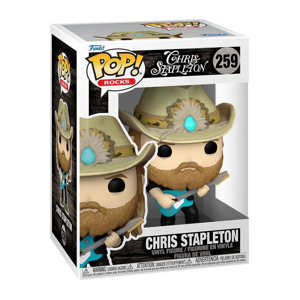 Chris Stapleton POP! Rocks Vinyl Figur 9 cm Produktfoto