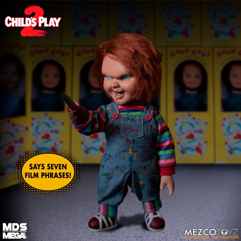 Chucky Die Mörderpuppe 2 Designer Series Sprechende Puppe Menacing Chucky 38 cm termékfotó