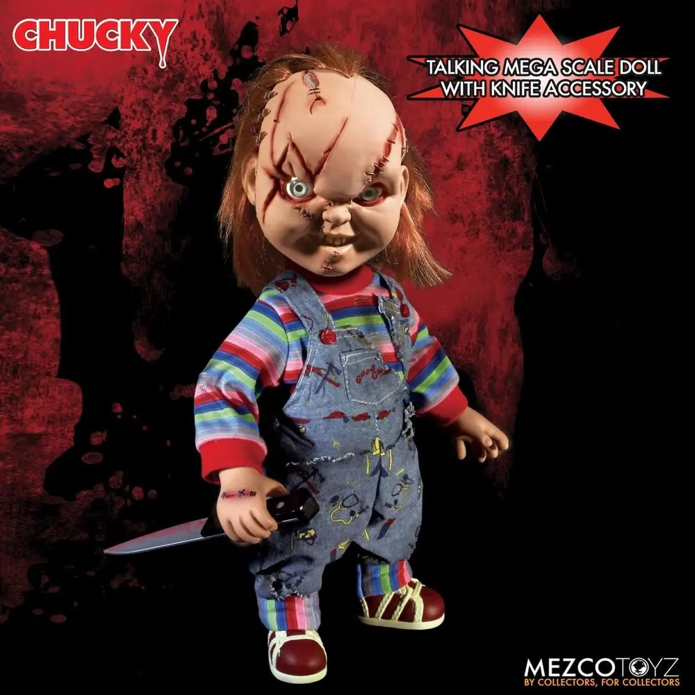 Chucky Die Mörderpuppe Sprechende Puppe Chucky 38 cm termékfotó