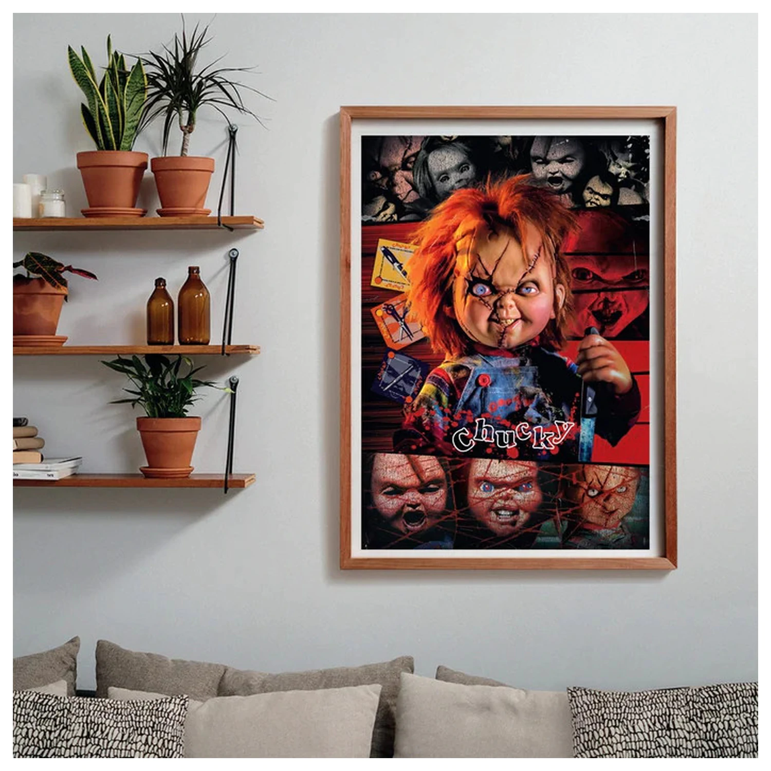 Chucky Crazy 1000-teiliges Kompaktpuzzle Produktfoto