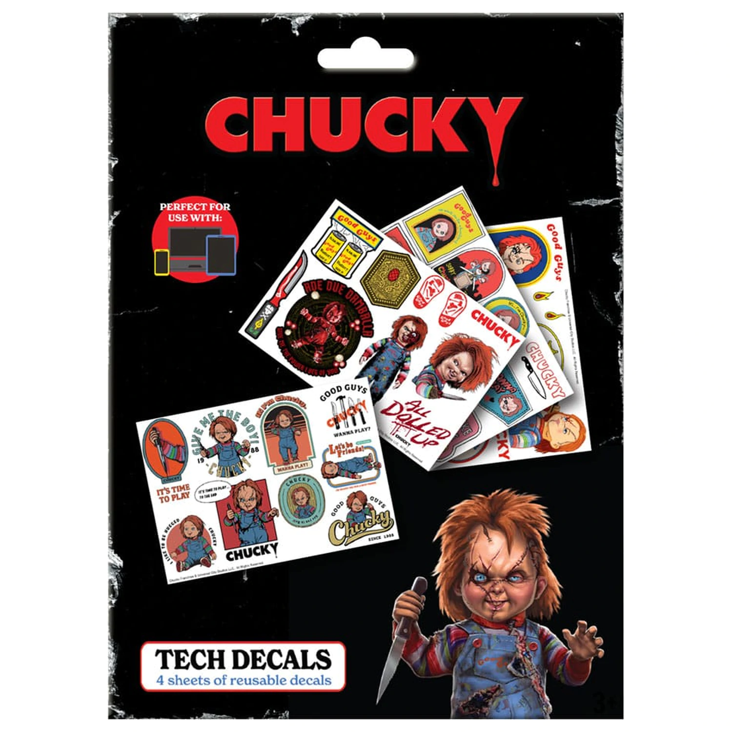 Chucky Tech Sticker Pack Produktfoto