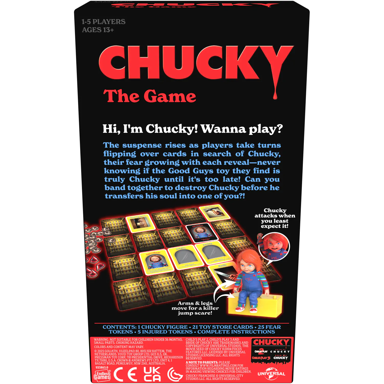 Chucky: The Game Strategiespiel *English Version* Produktfoto