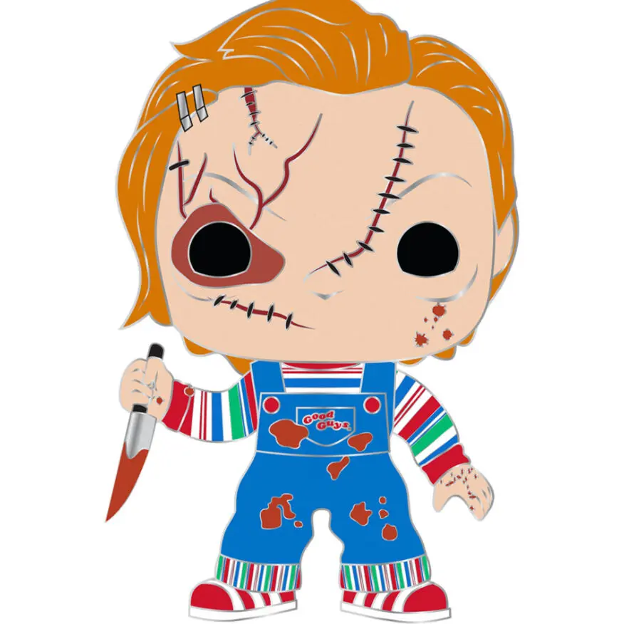 Chucky POP! Ansteck-Pin Chucky 10 cm Produktfoto