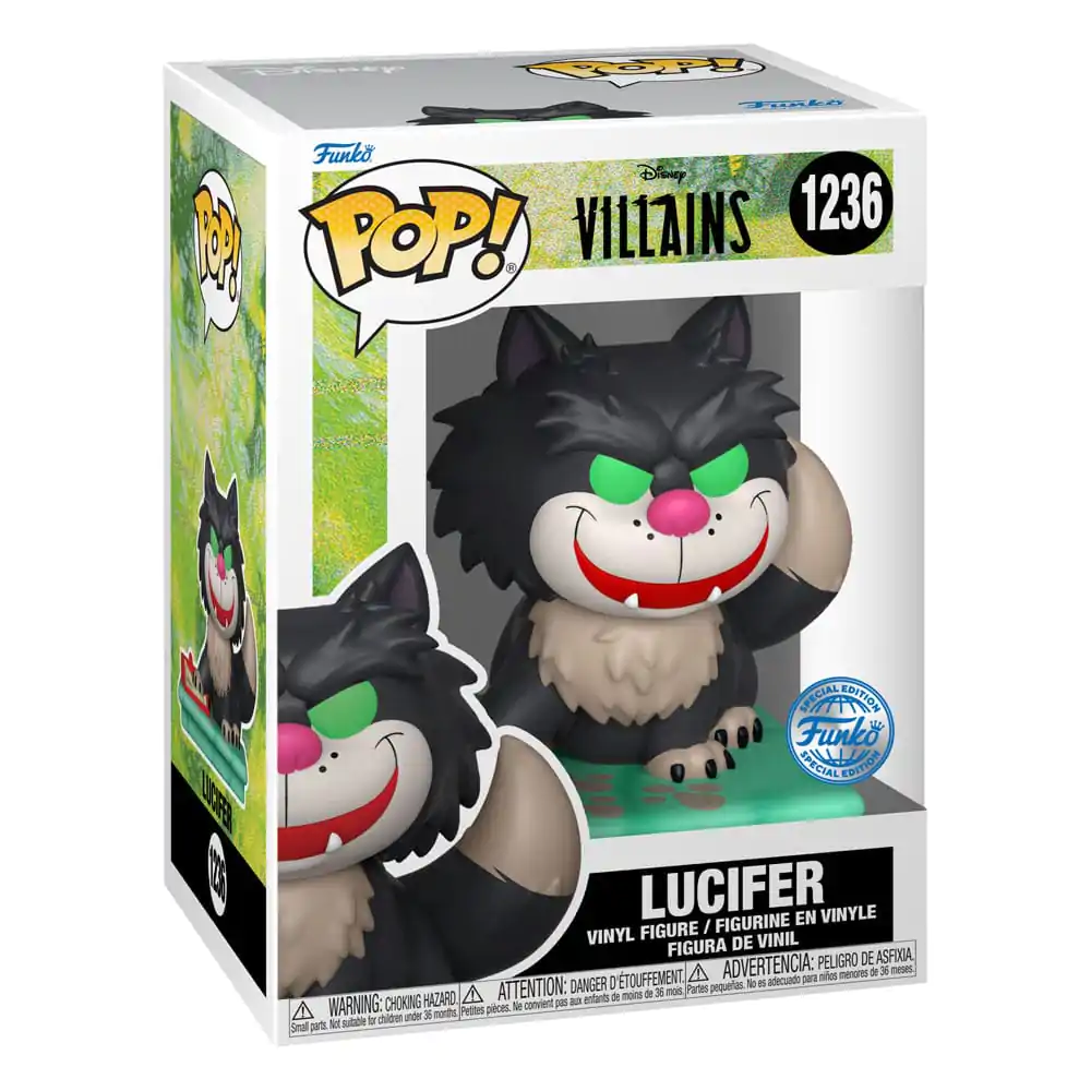 Cinderella POP! Disney Vinyl Figur Lucifer 9 cm Produktfoto
