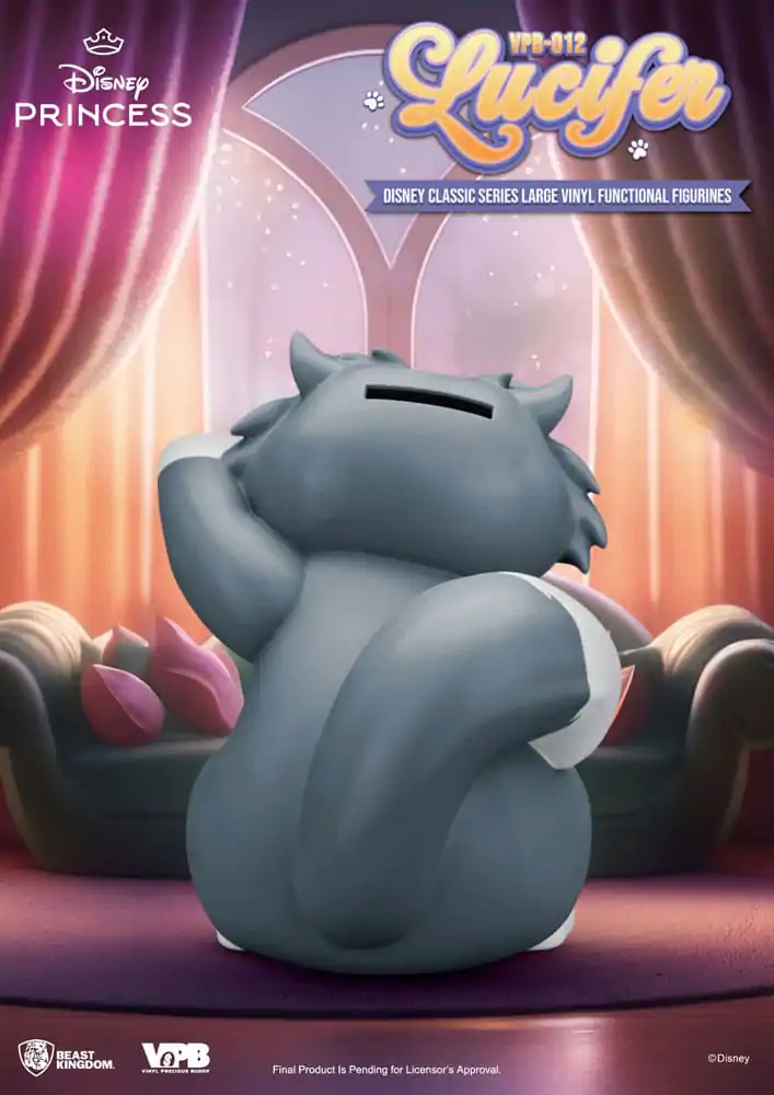 Cinderella Piggy Vinyl Spardose Lucifer 33 cm Produktfoto