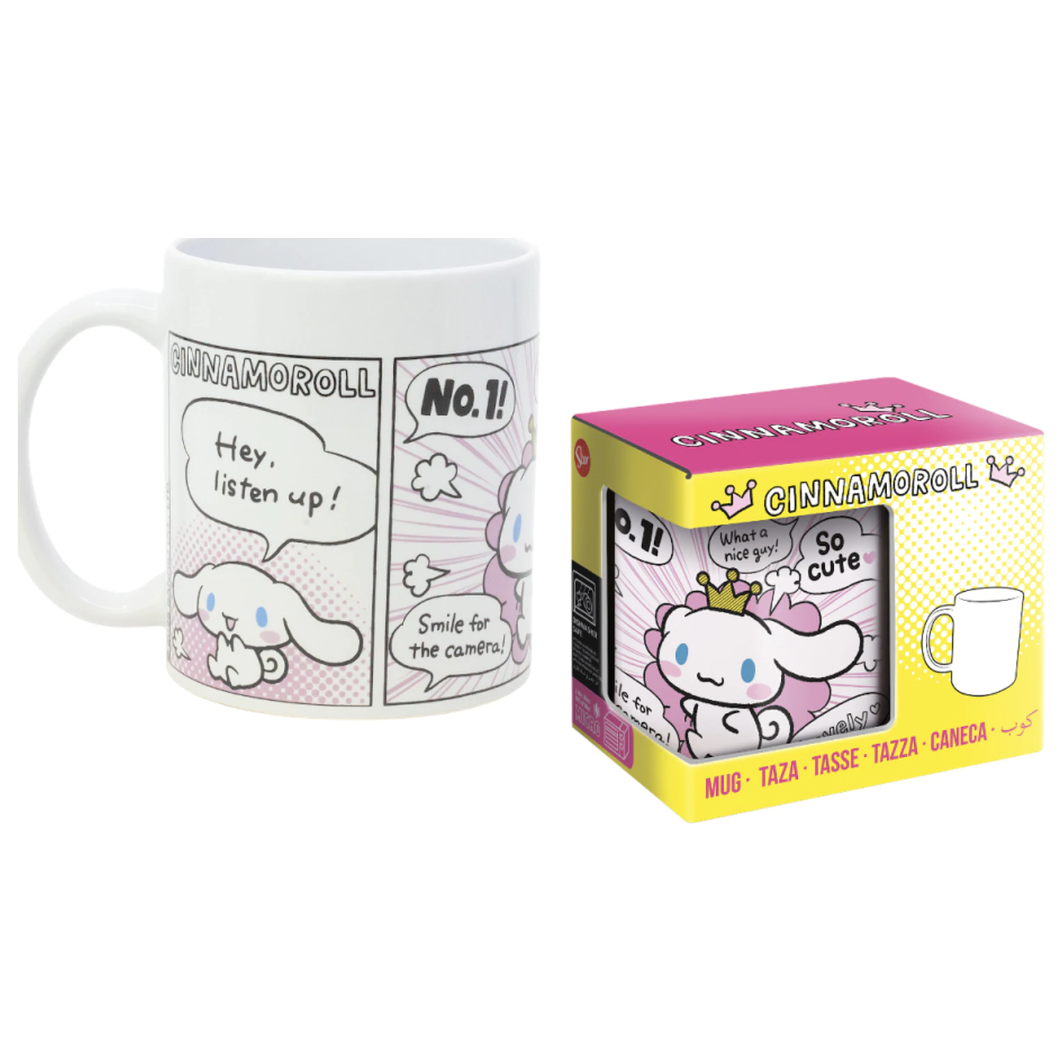 Cinnamoroll Comics Keramikbecher 325ml Produktfoto
