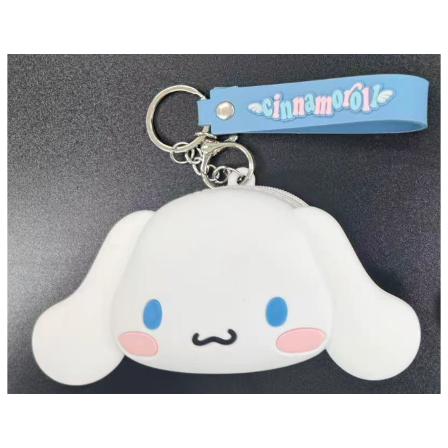 Cinnamoroll Geldbörsen-Schlüsselanhänger Produktfoto