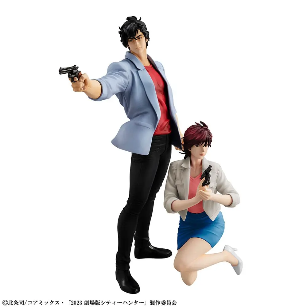 City Hunter Private Eyes G.E.M. Serie PVC Statuen Saeba Ryo & Makimura Kaori 17 - 25 cm Produktfoto