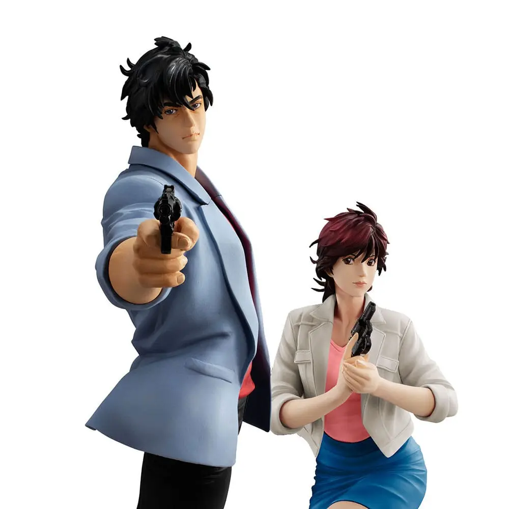City Hunter Private Eyes G.E.M. Serie PVC Statuen Saeba Ryo & Makimura Kaori 17 - 25 cm Produktfoto