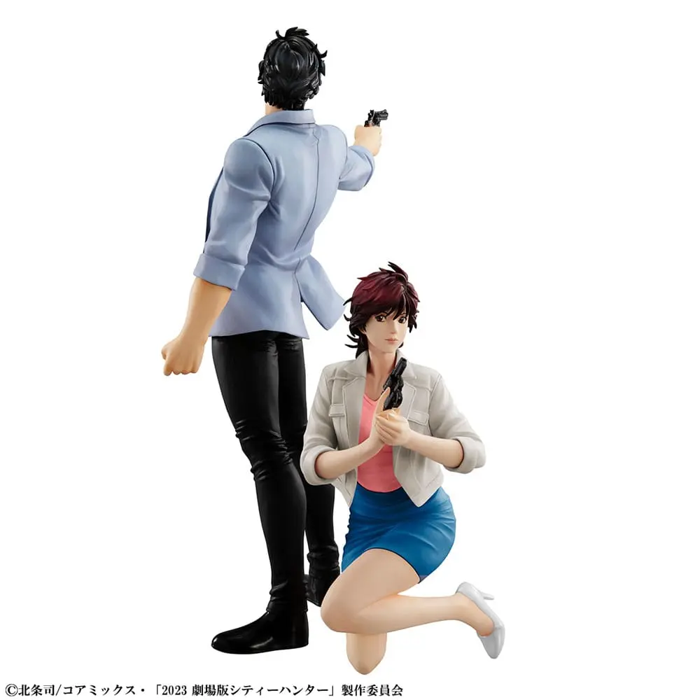 City Hunter Private Eyes G.E.M. Serie PVC Statuen Saeba Ryo & Makimura Kaori 17 - 25 cm Produktfoto