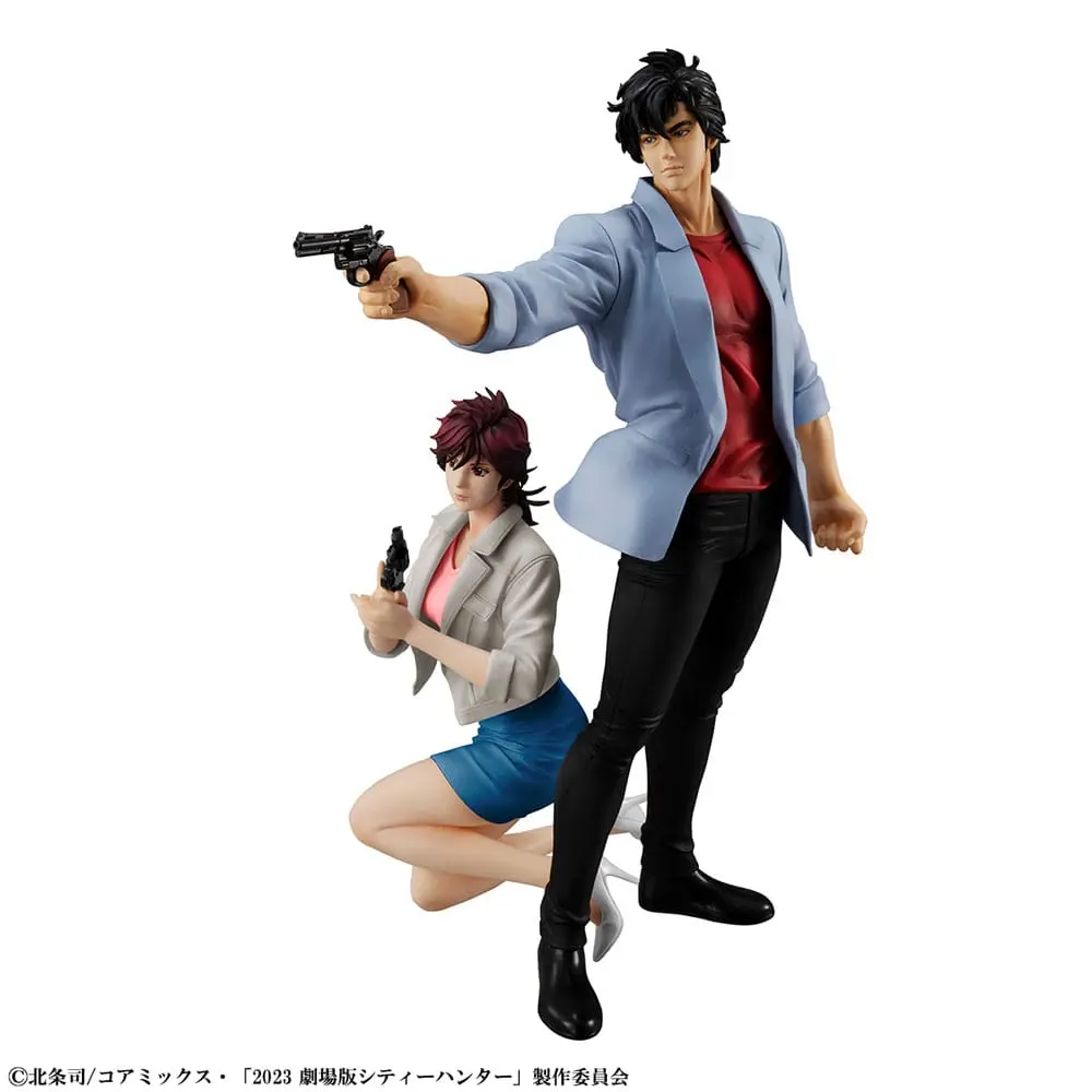 City Hunter Private Eyes G.E.M. Serie PVC Statuen Saeba Ryo & Makimura Kaori 17 - 25 cm Produktfoto