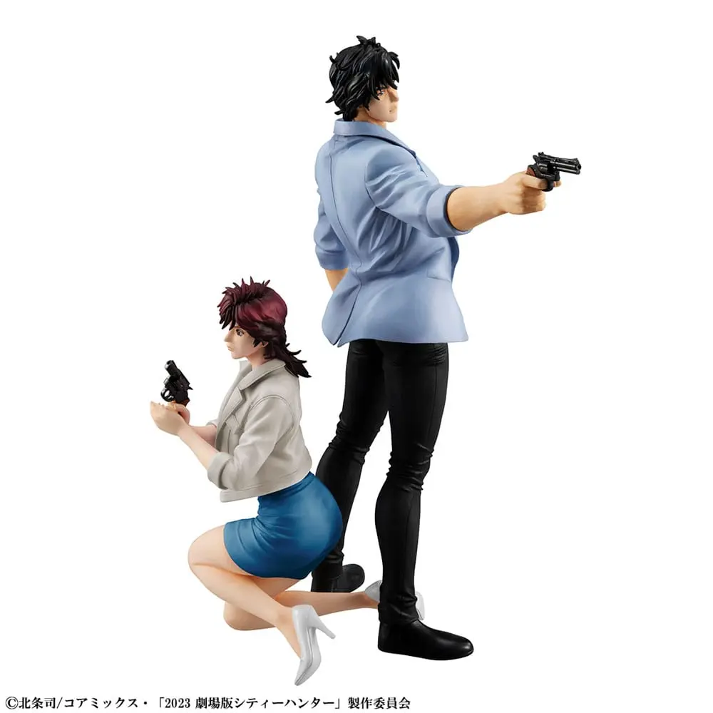 City Hunter Private Eyes G.E.M. Serie PVC Statuen Saeba Ryo & Makimura Kaori 17 - 25 cm Produktfoto