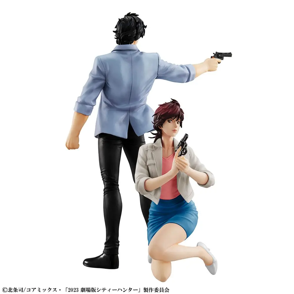 City Hunter Private Eyes G.E.M. Serie PVC Statuen Saeba Ryo & Makimura Kaori 17 - 25 cm Produktfoto