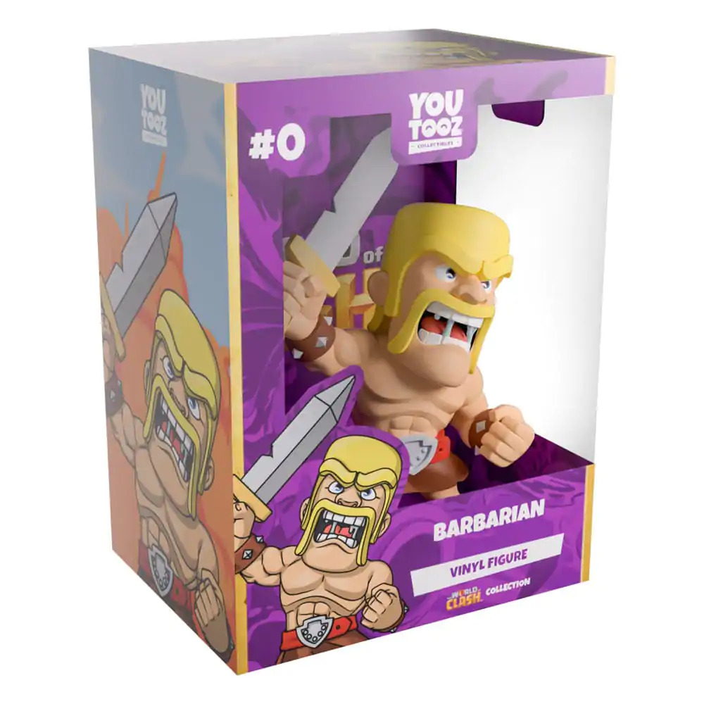 Clash of Clans Vinyl Figur Barbarian 12 cm Produktfoto
