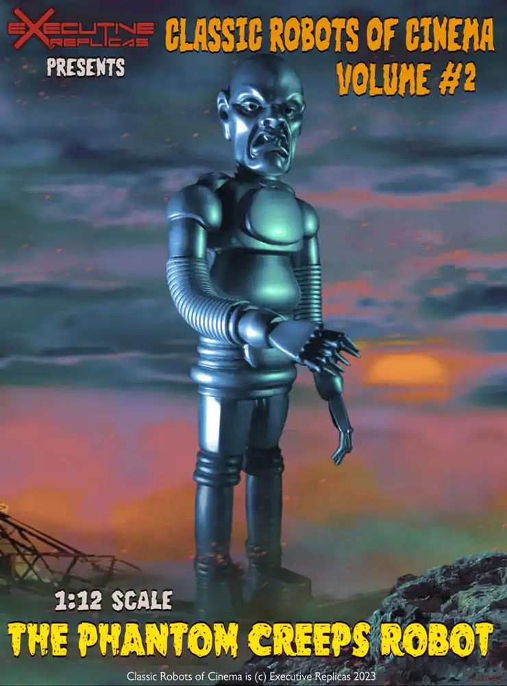 Classic Robots of Cinema Actionfigur 1/12 Volume #2: The Phantom Creeps Robot AKA Dr. Zorka's Robot 21 cm Produktfoto
