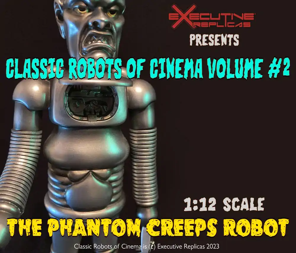 Classic Robots of Cinema Actionfigur 1/12 Volume #2: The Phantom Creeps Robot AKA Dr. Zorka's Robot 21 cm Produktfoto