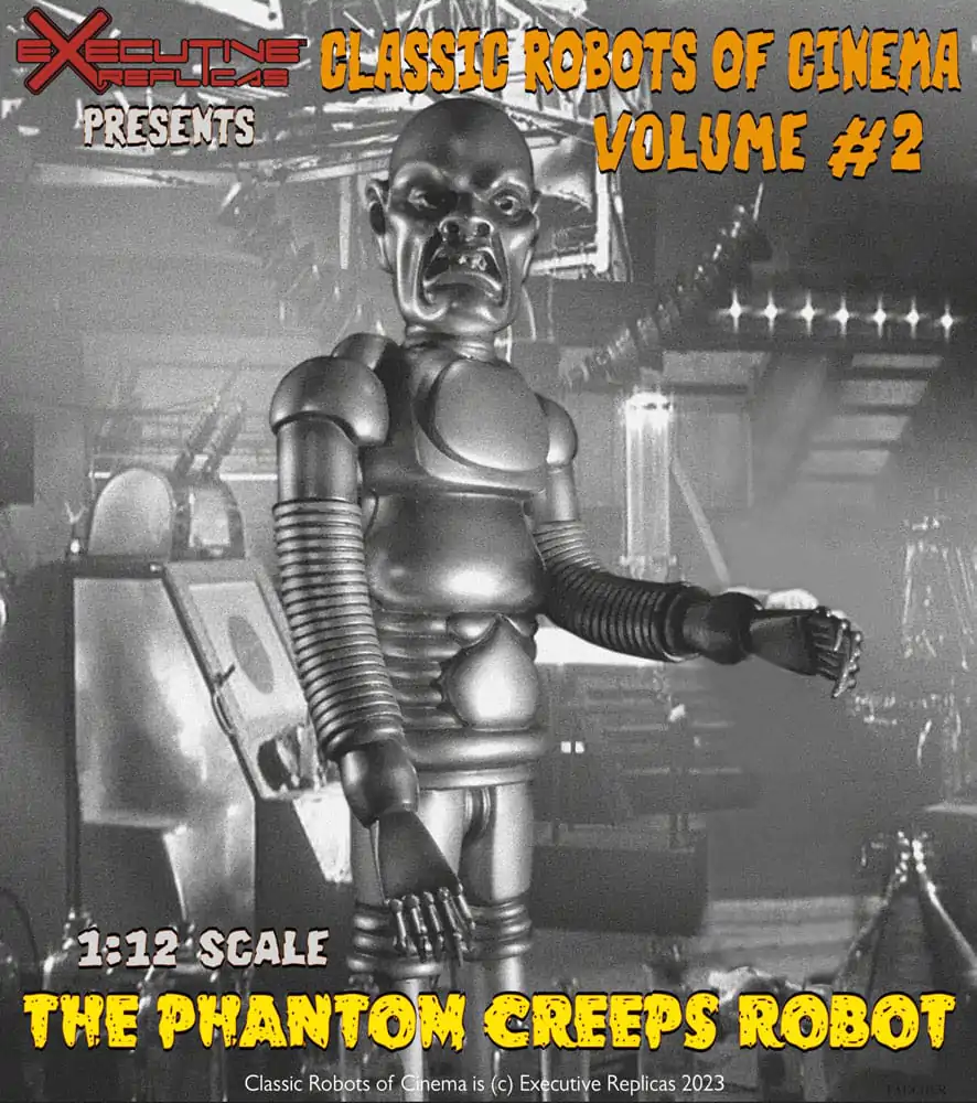 Classic Robots of Cinema Actionfigur 1/12 Volume #2: The Phantom Creeps Robot AKA Dr. Zorka's Robot 21 cm Produktfoto