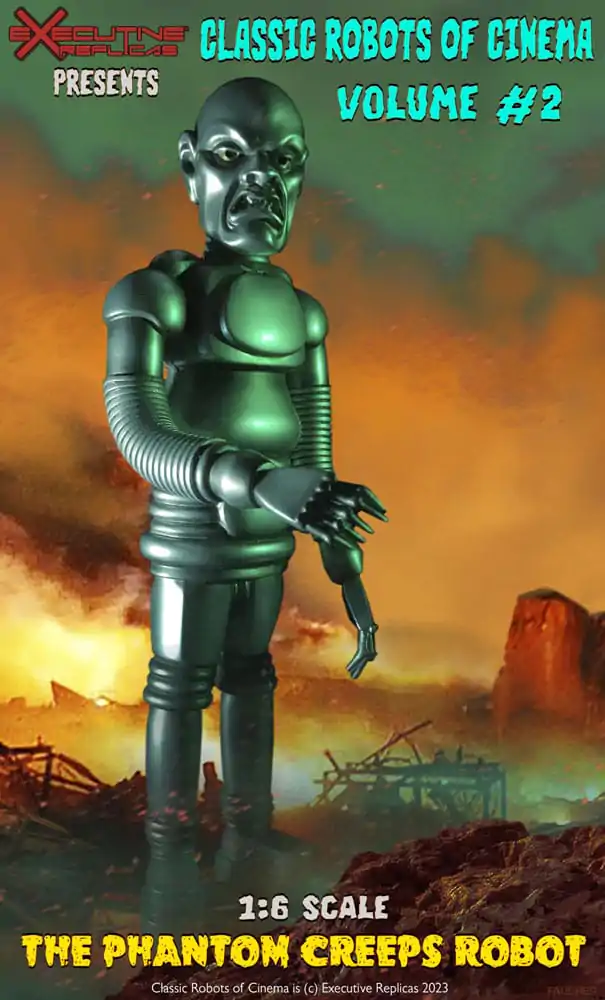 Classic Robots of Cinema Actionfigur 1/6 Volume #2: The Phantom Creeps Robot AKA Dr. Zorka's Robot 40 cm Produktfoto