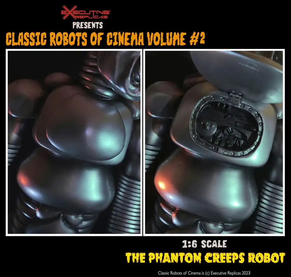 Classic Robots of Cinema Actionfigur 1/6 Volume #2: The Phantom Creeps Robot AKA Dr. Zorka's Robot 40 cm Produktfoto