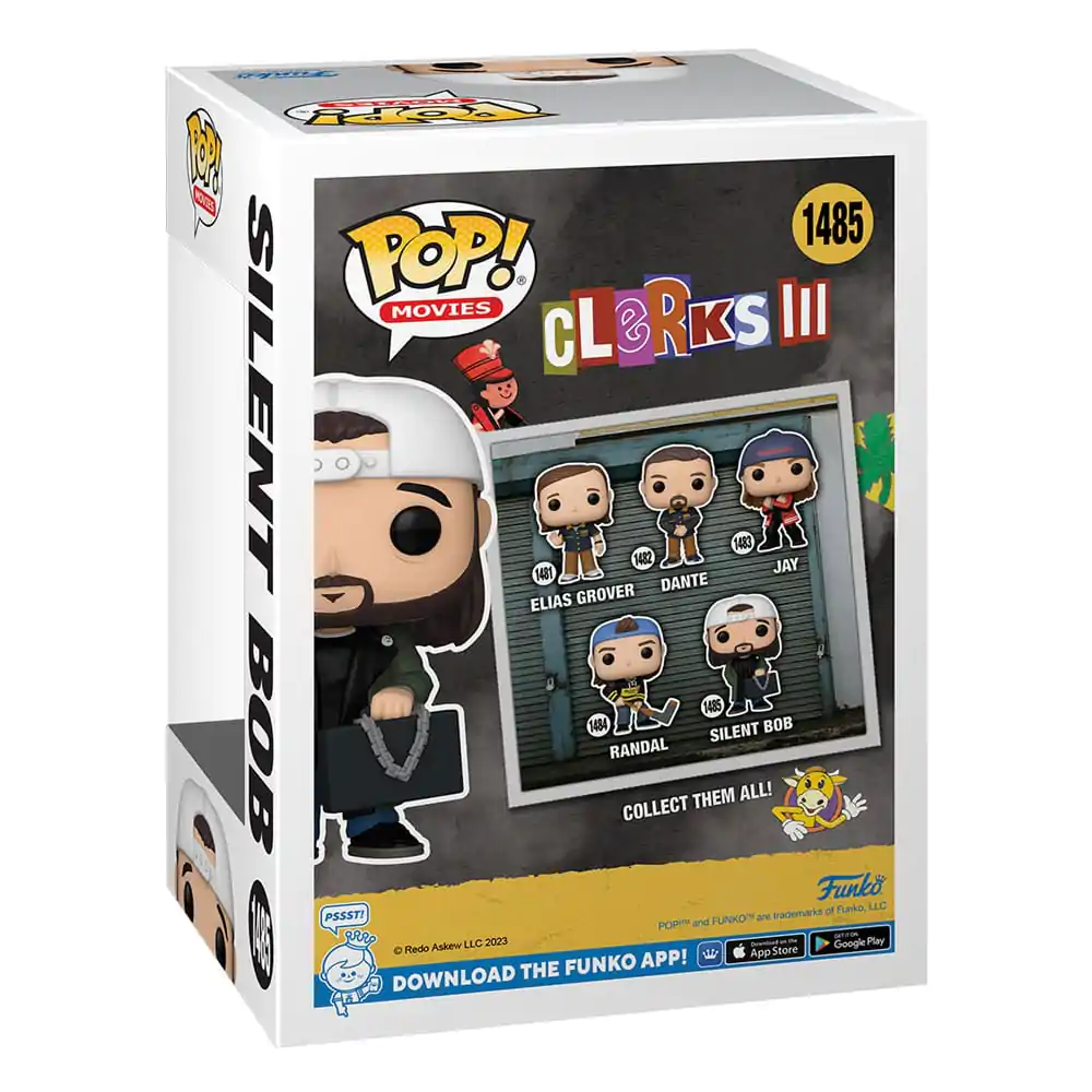 Clerks 3 POP! Movies Vinyl Figur Silent Bob 9 cm Produktfoto