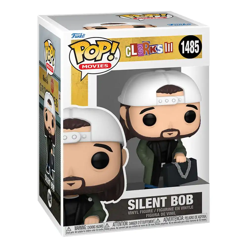 Clerks 3 POP! Movies Vinyl Figur Silent Bob 9 cm Produktfoto