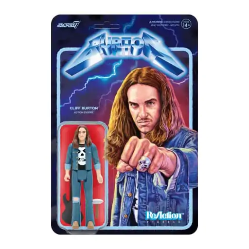 Cliff Burton ReAction Actionfigur Wave 01 Cliff Burton 10 cm termékfotó