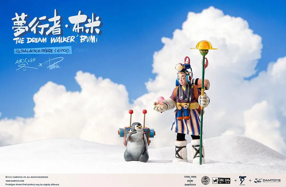 Coal Dog Actionfigur 1/12 Bumi The Dream Walker (Light Sleep Version) 15 cm Produktfoto