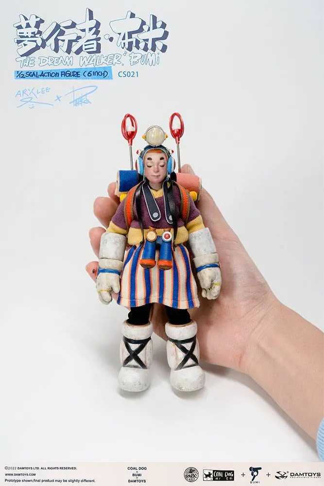 Coal Dog Actionfigur 1/12 Bumi The Dream Walker (Light Sleep Version) 15 cm Produktfoto