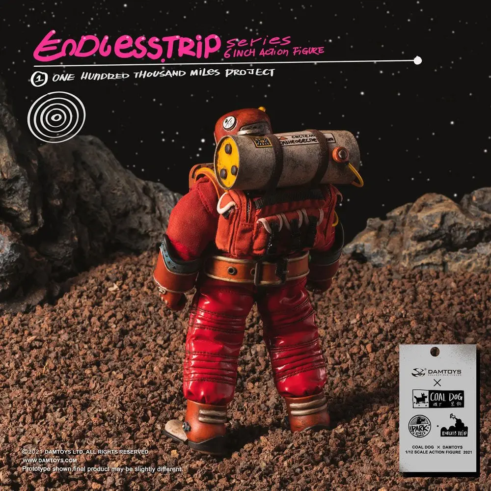 Coal Dog Endlesstrip Series Actionfigur One Hundred Thousand Miles Project 15 cm Produktfoto