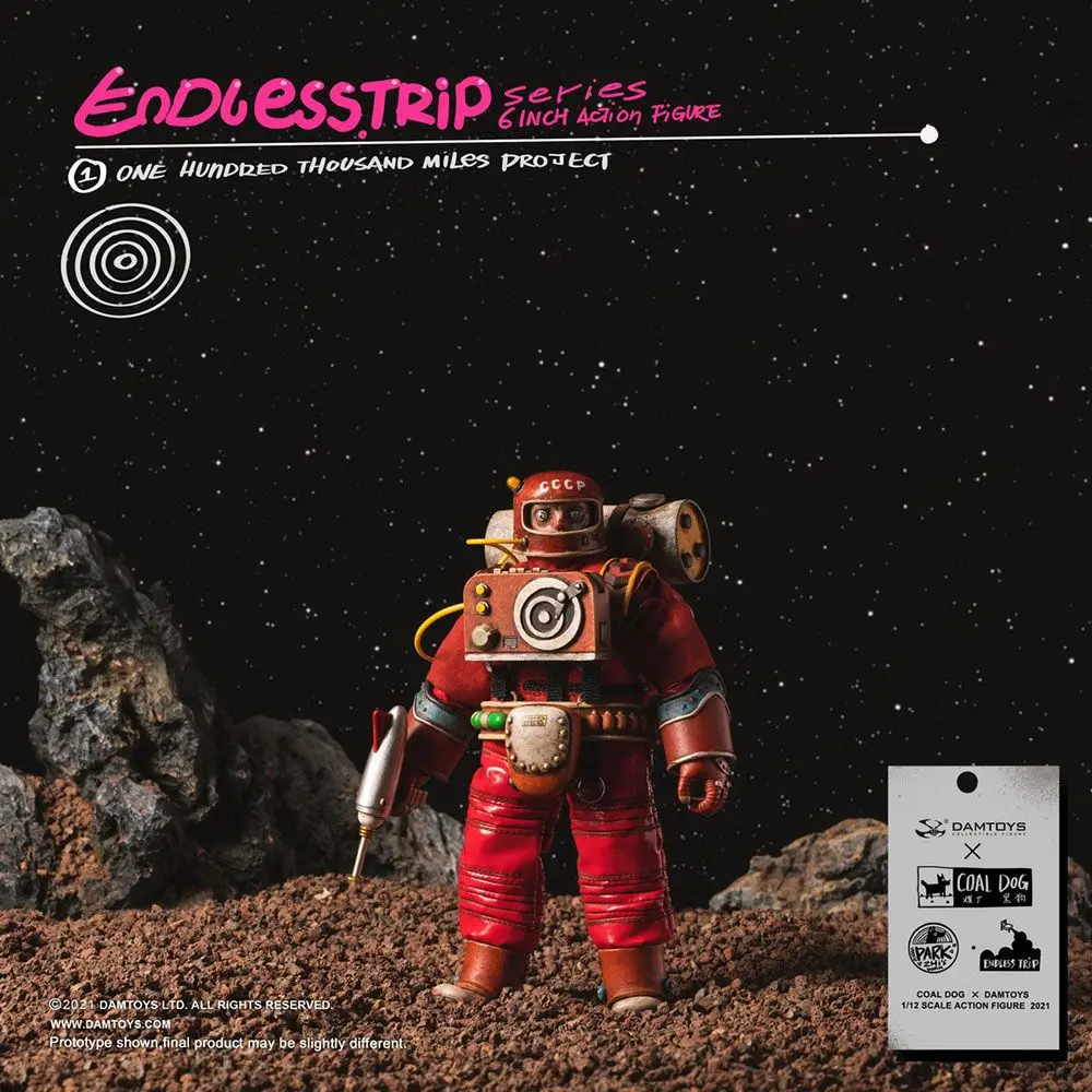 Coal Dog Endlesstrip Series Actionfigur One Hundred Thousand Miles Project 15 cm Produktfoto