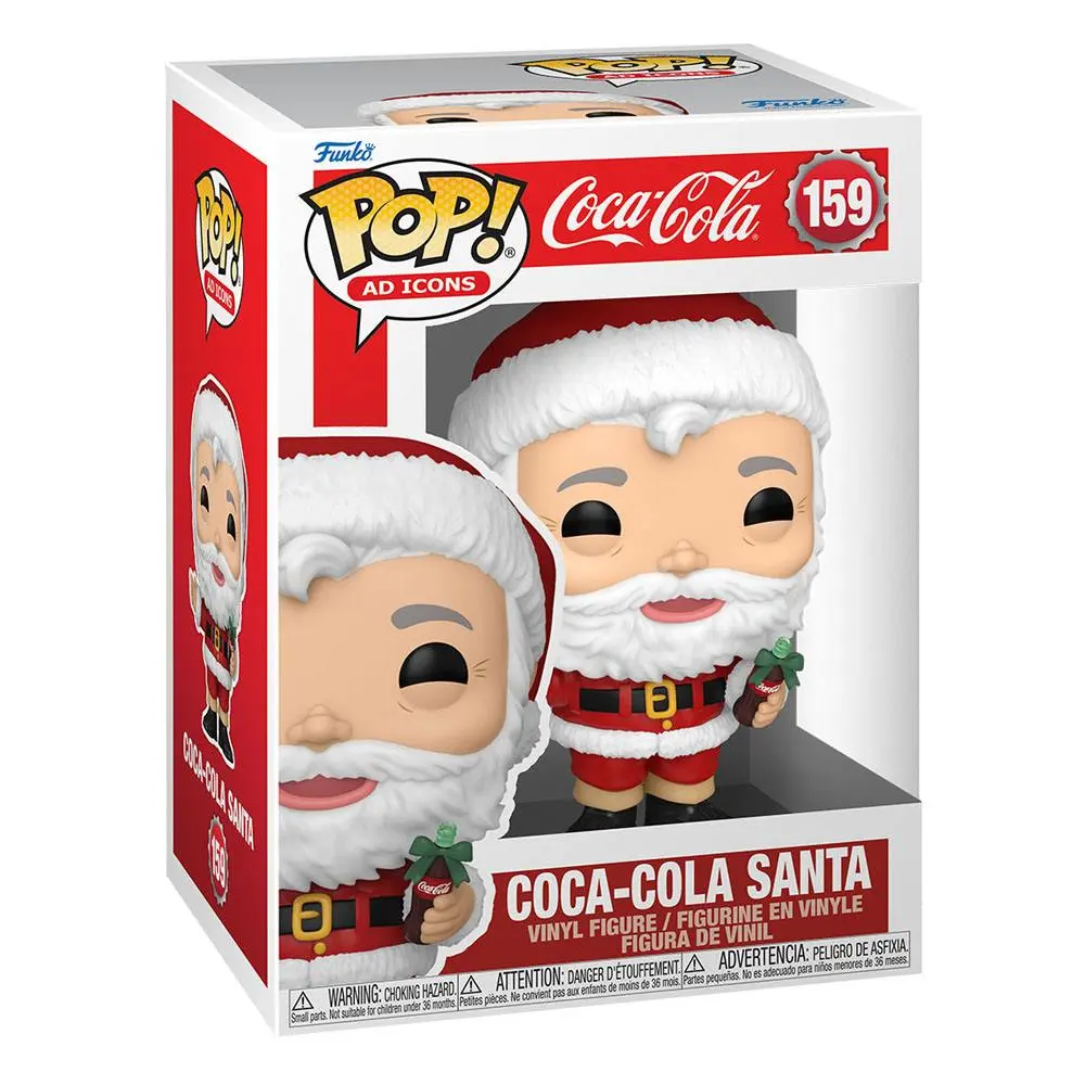 Coca-Cola POP! Ad Icons Vinyl Figur Santa 9 cm Produktfoto