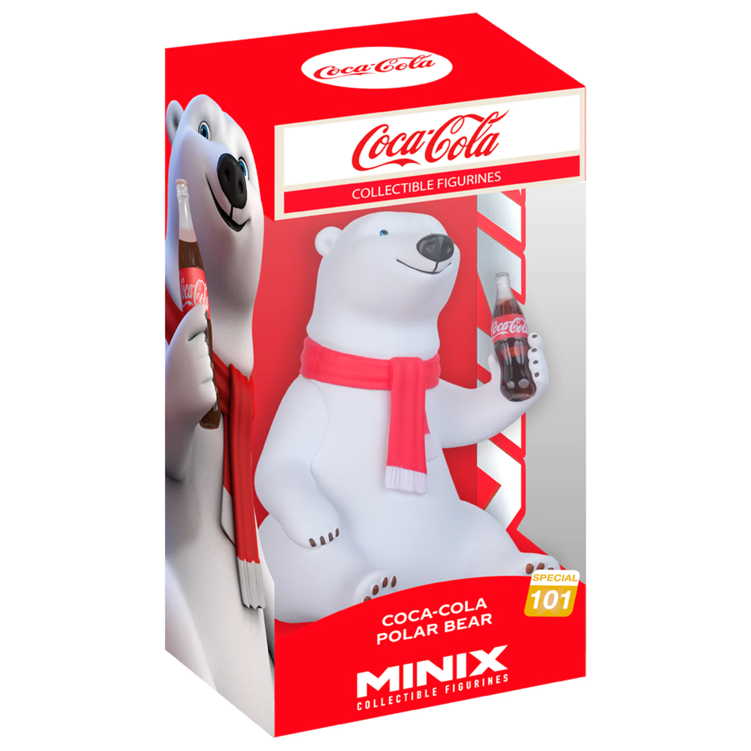 COCA COLA Polar Bear Figur Minix 12cm Produktfoto