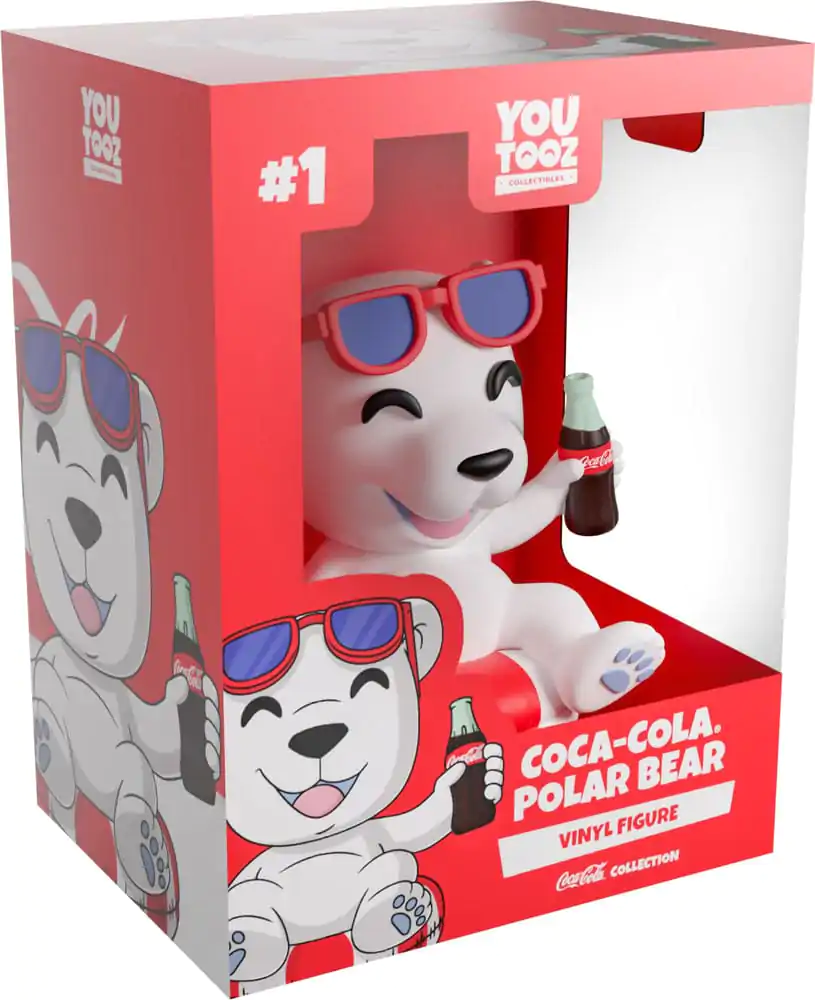 Coca-Cola Vinyl Figur Coca-Cola Polar Bear 8 cm termékfotó