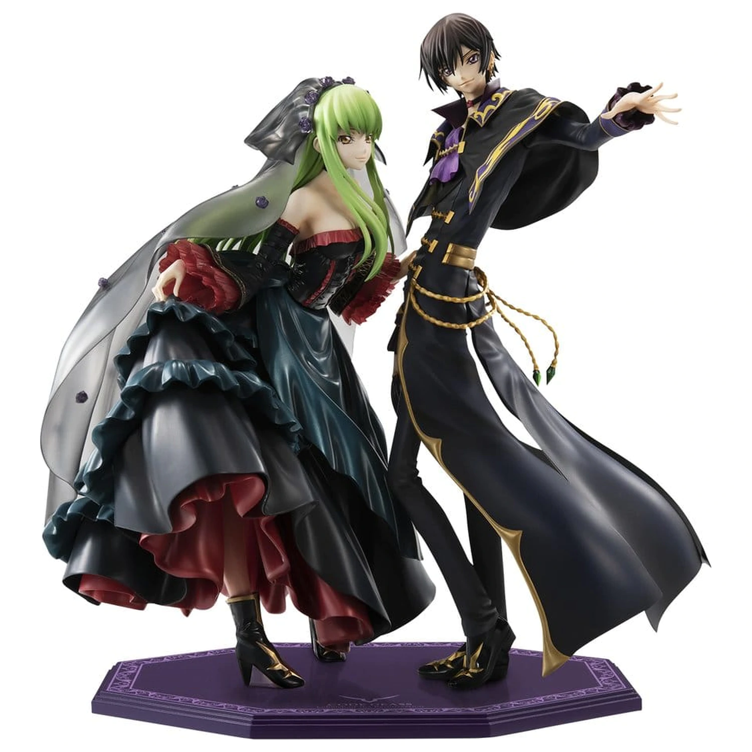 Code Geass: Lelouch of the Rebellion Precious G.E.M. Series Statue 2er-Pack L.L. & C.C. 20th Anniversary 25 cm Produktfoto