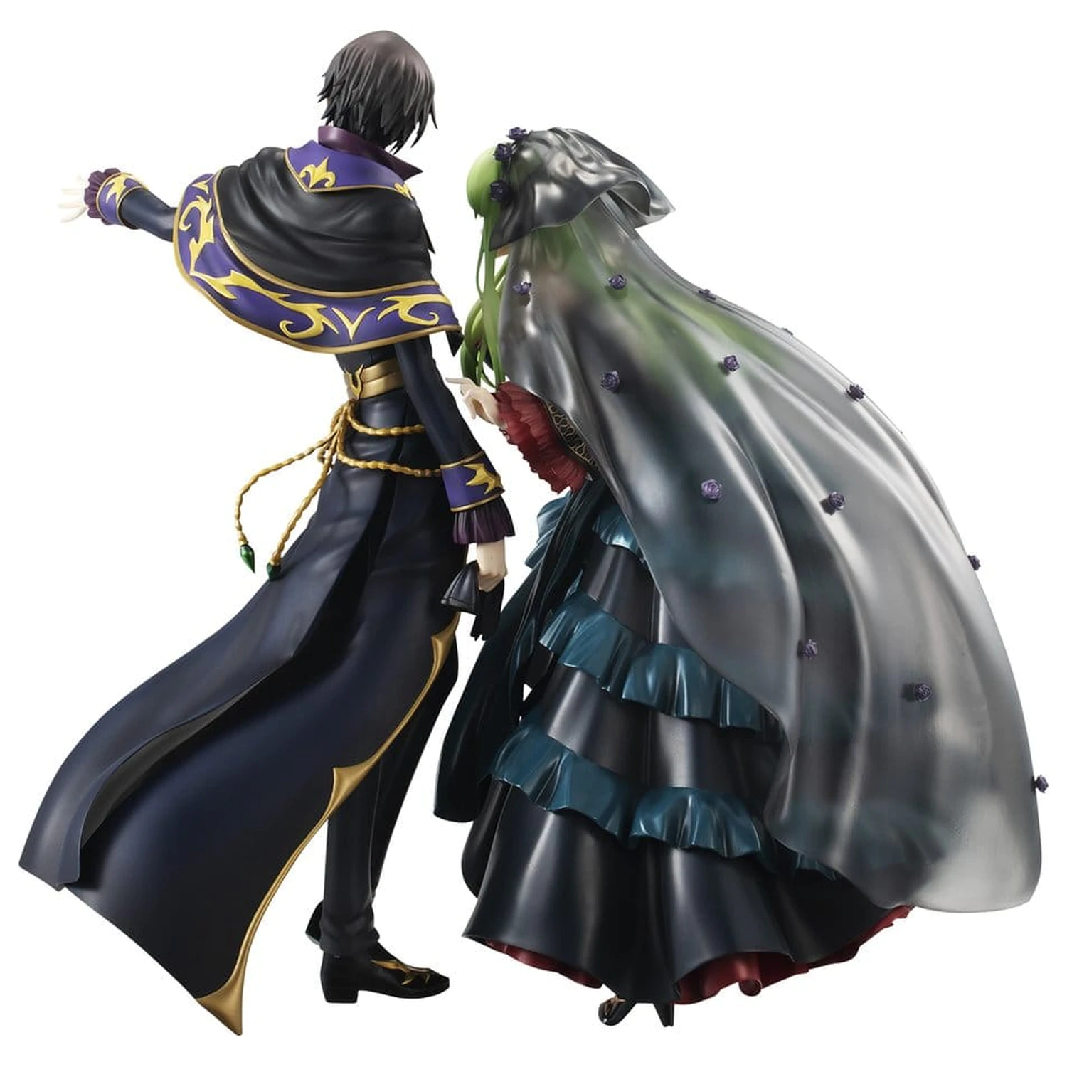 Code Geass: Lelouch of the Rebellion Precious G.E.M. Series Statue 2er-Pack L.L. & C.C. 20th Anniversary 25 cm Produktfoto