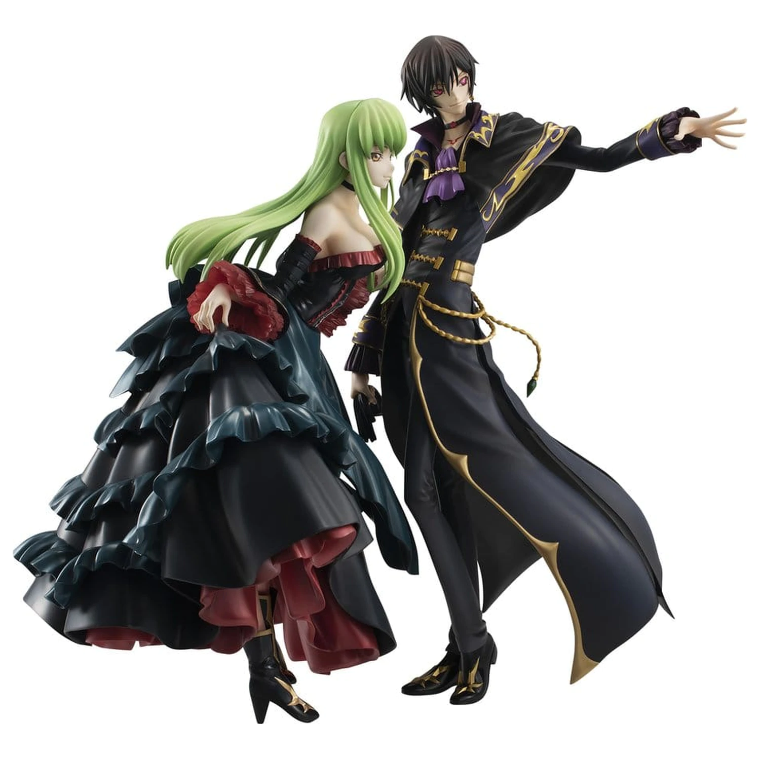 Code Geass: Lelouch of the Rebellion Precious G.E.M. Series Statue 2er-Pack L.L. & C.C. 20th Anniversary 25 cm Produktfoto