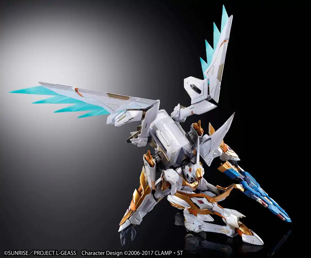 Code Geass: Lelouch of the Rebellion R2 Metal Build Dragon Scale Actionfigur Lancelot Albion 18 cm Produktfoto