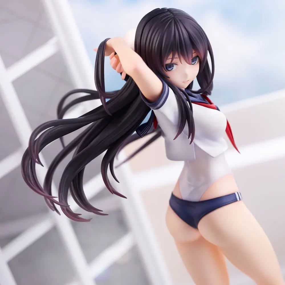 Coffee Kizoku Illustration PVC Statue Rika Shiramine 26 cm Produktfoto