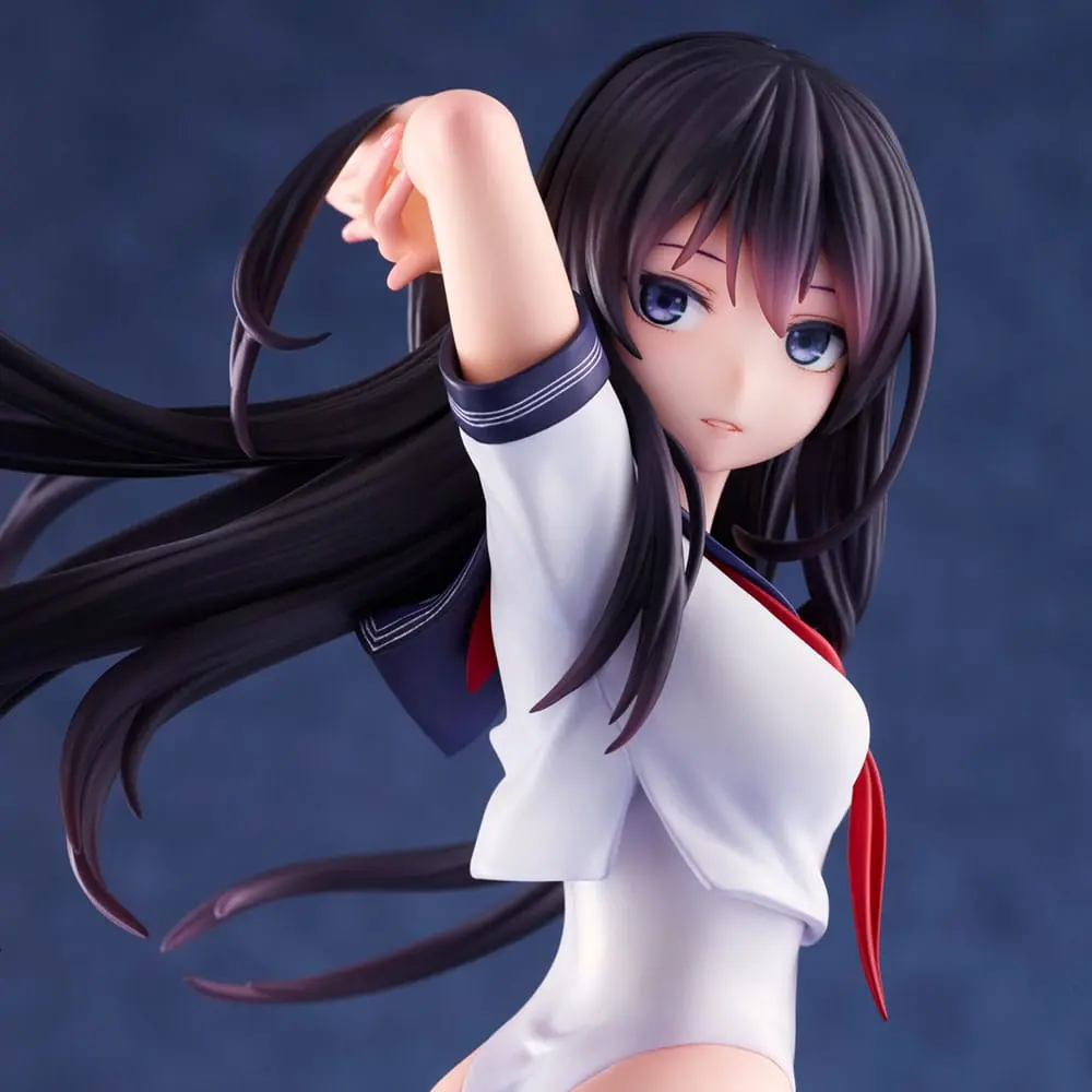 Coffee Kizoku Illustration PVC Statue Rika Shiramine 26 cm Produktfoto