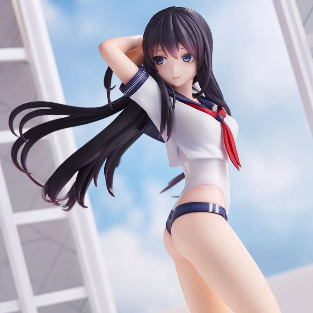Coffee Kizoku Illustration PVC Statue Rika Shiramine 26 cm Produktfoto