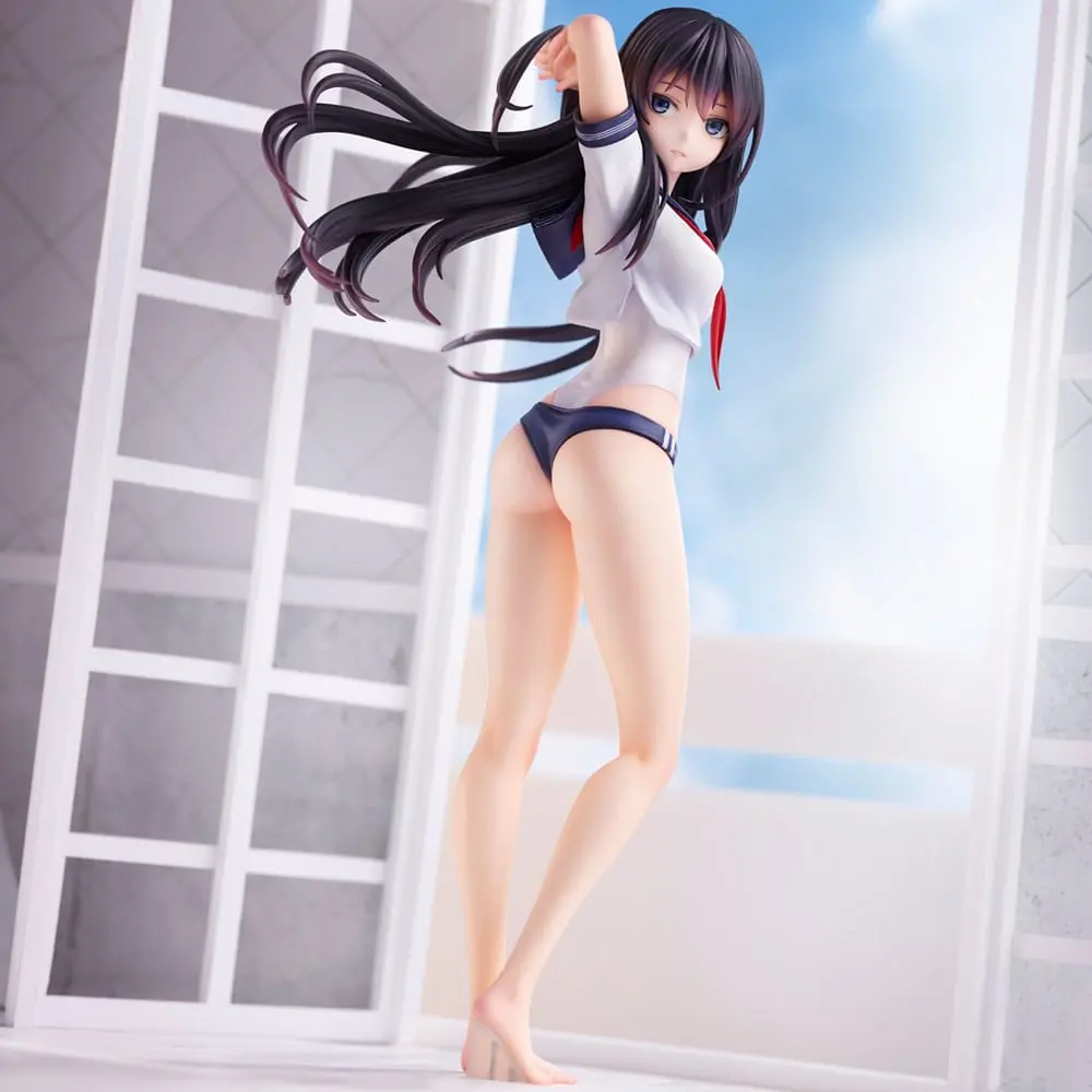 Coffee Kizoku Illustration PVC Statue Rika Shiramine 26 cm Produktfoto