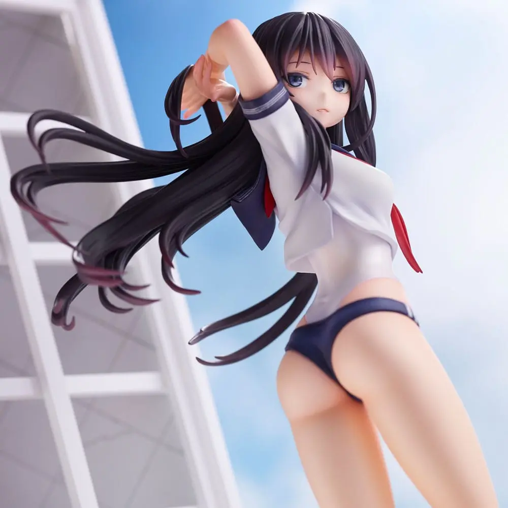 Coffee Kizoku Illustration PVC Statue Rika Shiramine 26 cm Produktfoto