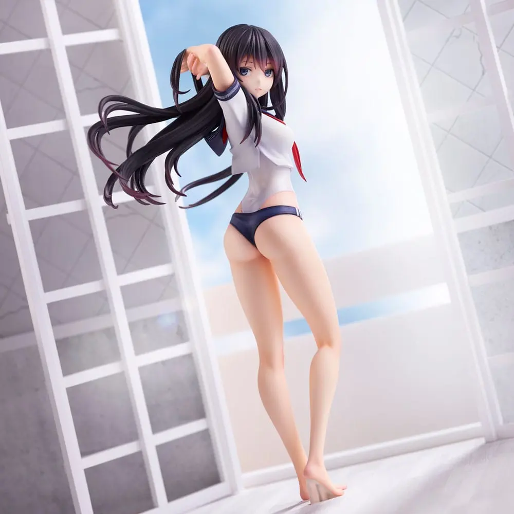 Coffee Kizoku Illustration PVC Statue Rika Shiramine 26 cm Produktfoto