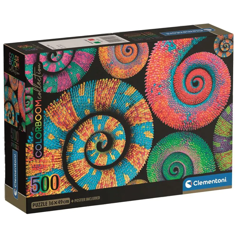 Color Boom Curly Tails Puzzle 500St Produktfoto
