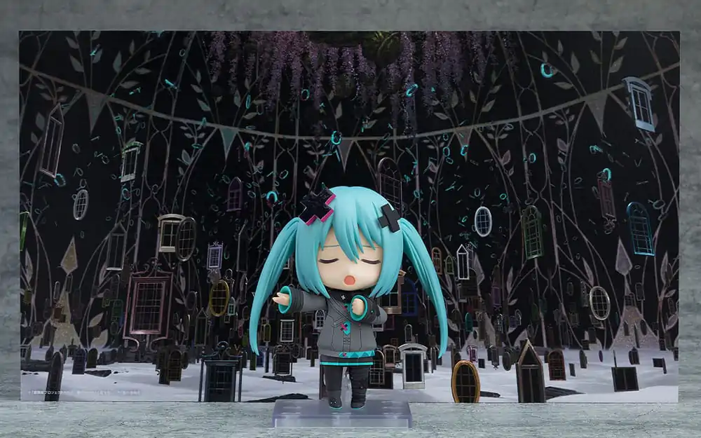 Colorful Stage! The Movie: A Miku Who Can't Sing Nendoroid Actionfigur Hatsune Miku: Shutterd Sekai Ver. 10 cm Produktfoto
